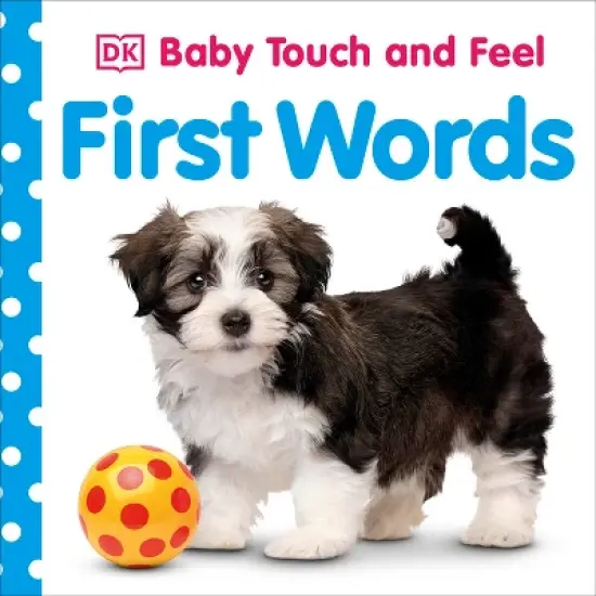 First Words - (Baby Touch and Feel) by  DK (Board Book) image {1}