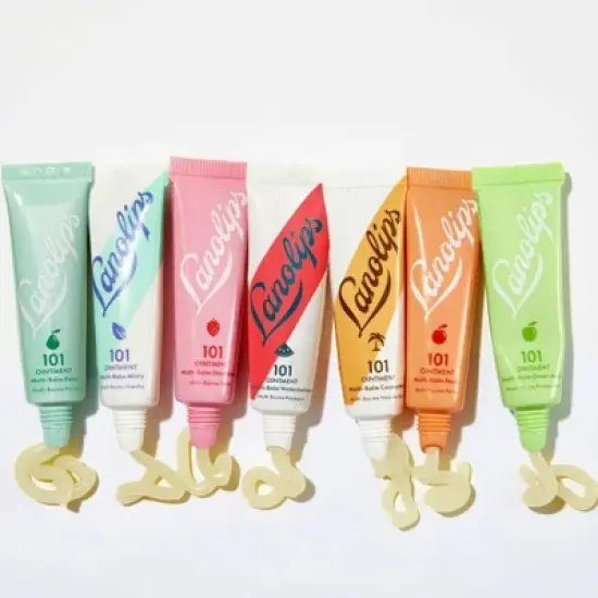 Lanolips Ultra Healing 101 Ointment Multi-Balm - Strawberry - 0.35oz image {6}
