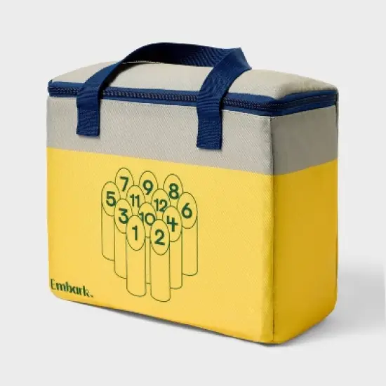 Molki Rubberwood Numbered Peg Game Target Toss - Embark&trade;: Fun Outdoor Game for Kids 6+ image {3}