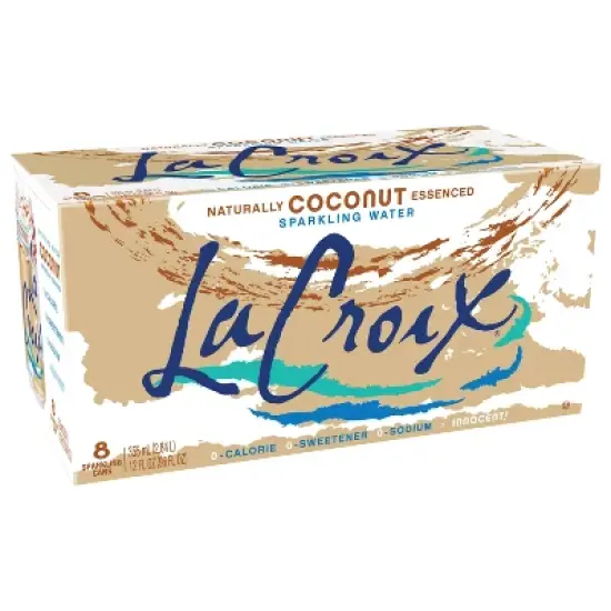 LaCroix Sparkling Water Coconut - 8pk/12 fl oz Cans image {7}