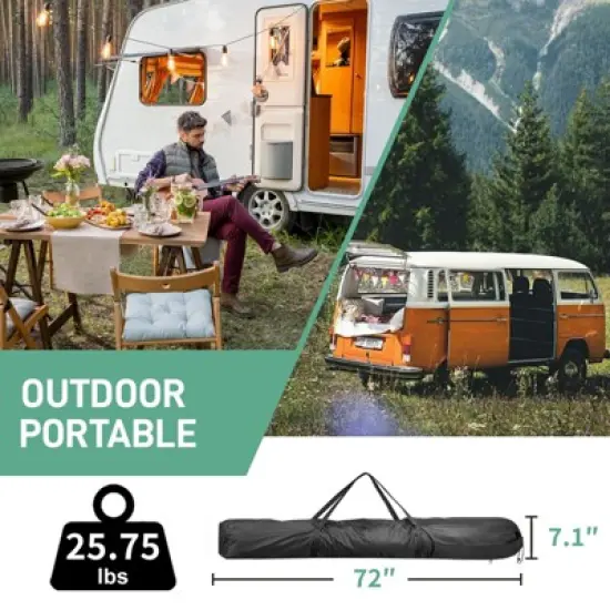 Karl Home | 12 Ft. X 12 Ft. Outdoor Pop-Up Camping Tent image {5}