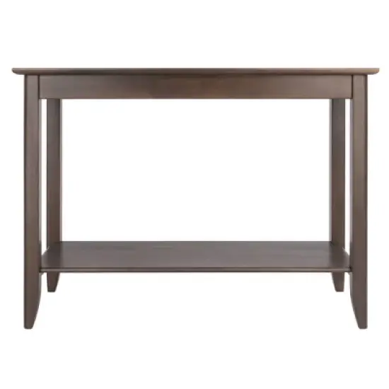 Santino Console Hall Table Oyster Gray - Winsome image {1}