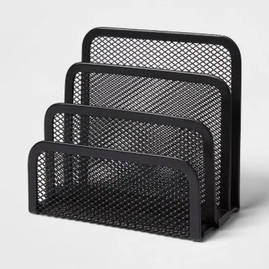 Mesh Letter Sorter Black - Brightroom&trade; image {3}