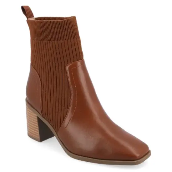 Journee Collection Medium and Wide Width Women's Tru Comfort Foam&trade; Harlowe Booties image {14}