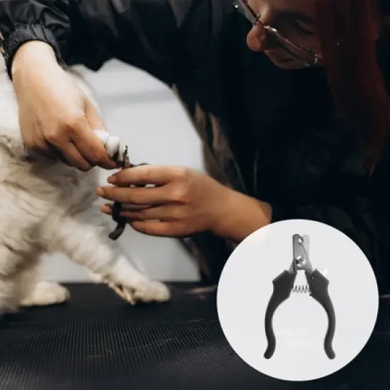 Unique Bargains Durable Pet Nail Clippers 4.72"x2.56" 1 Pc image {1}