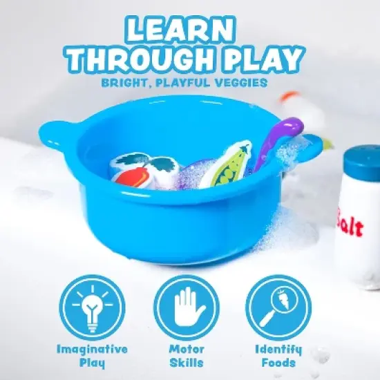 Tub Works Tub Soup Scoop, Strain & Play Toddler Bath Toy image {7}