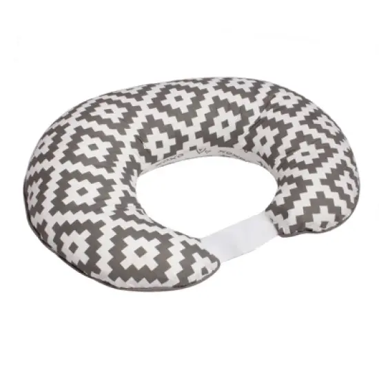 Bacati - 3 pc Love Aztec Print Gray Hugster Feeding & Infant Support Nursing Pillow image {7}