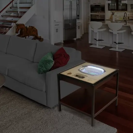 NFL Minnesota Vikings 25-Layer StadiumViews Lighted End Table image {1}