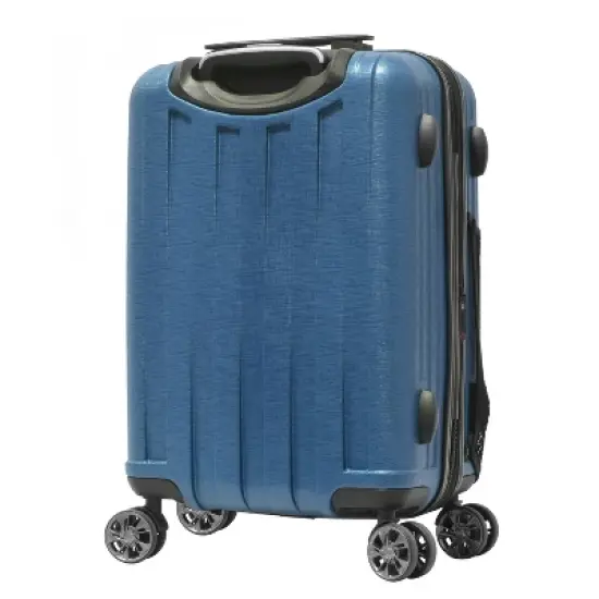 Olympia USA Sidewinder Hardside Medium Checked Spinner Suitcase image {1}