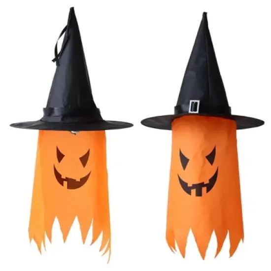 MyKids-USA Halloween Colorful Glowing Wizard Hats Decorative Accessory image {2}