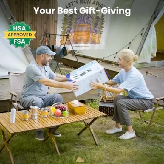 Walkers for Seniors,Foldable Walker with Seat,Aluminum Supports 330lb,8" Wheels-Blue image {6}