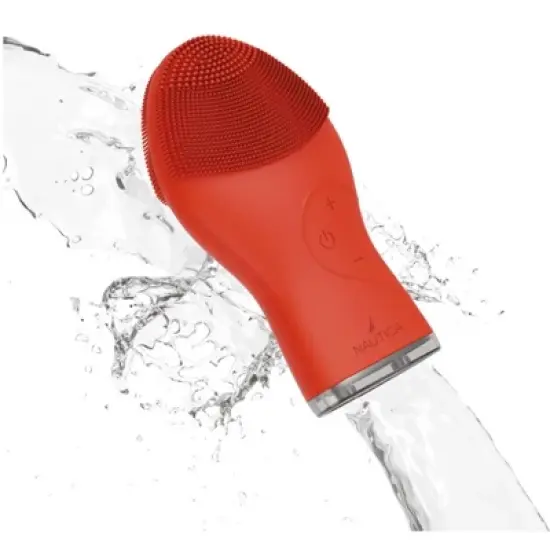 Nautica PC120 Sonic Facial Cleansing Brush Made with Ultra Hygienic Soft Silicone, Waterproof and Rechargeable Face Scrub Brush for Men & Women image {10}