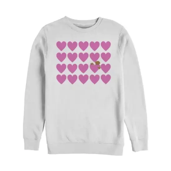 Men's E.T. the Extra-Terrestrial Valentine Hidden Alien Heart Sweatshirt image {2}