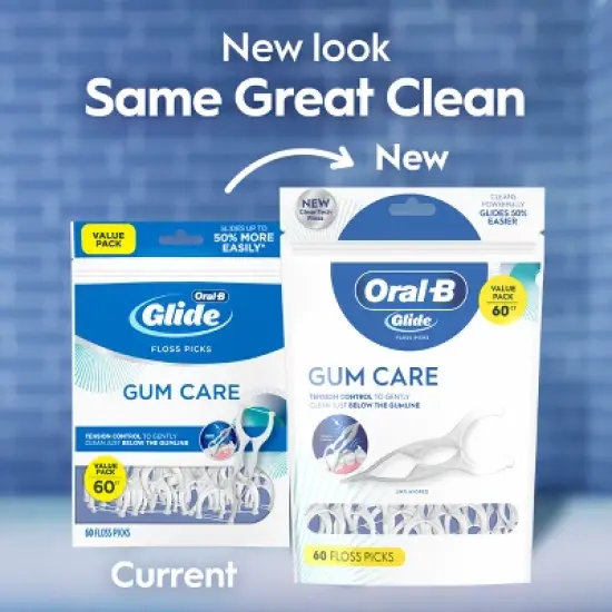 Oral-B Glide Gum Care Picks - 60ct image {9}