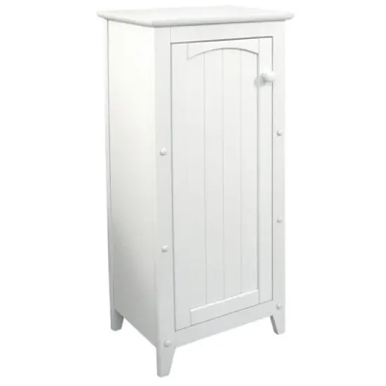 Wood Storage Cabinet in White-Pemberly Row image {1}