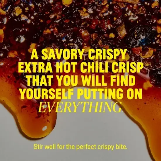 Fly By Jing Xtra Spicy Sichuan Chili Crisp Extra Hot Vegan Crispy Hot Sauce - 6oz image {6}