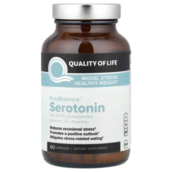 Quality of Life PureBalance&trade; Serotonin, 60 Capsules image {4}