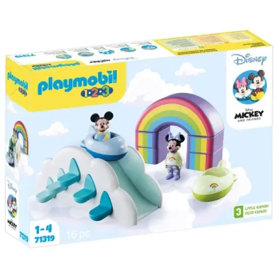 PLAYMOBIL 1.2.3. Disney Mickey and Minnie's Cloud Home image {2}