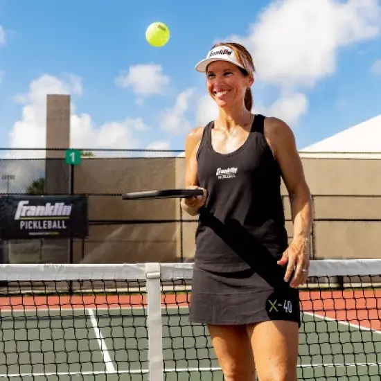 Franklin Sports X40 Pickleballs Vellum - 6Pc: Neon Yellow, Polyethylene, All Ages image {3}