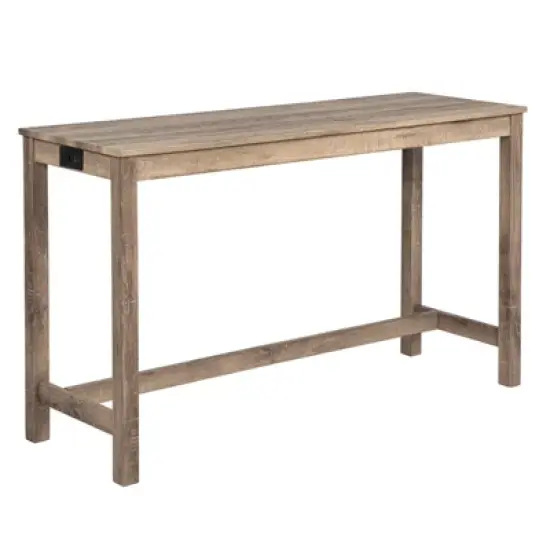 Bella Depot 4-Piece Dining Bar Table and Chairs Set,Bar Table Set with 3 Padded Stools for Living Room, Dining Room, Game Room image {9}