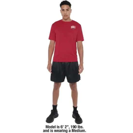 Campus Lab Nicholls State University Adult Men's Sport Active T-Shirt Left Chest Logo image {2}