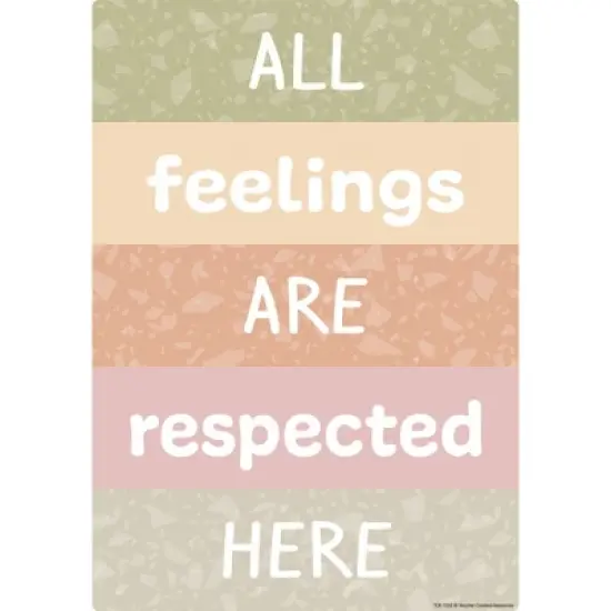 Teacher Created Resources&reg; Terrazzo Tones Positive Practices Small Poster Pack, Pack of 12 image {8}