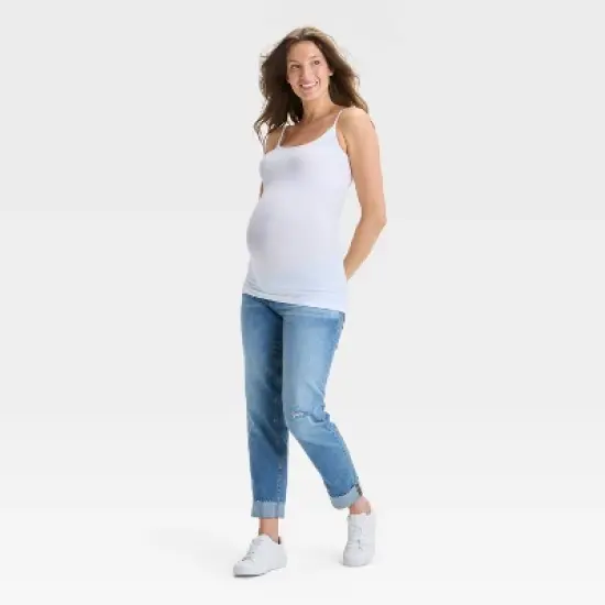 Seamless Support Maternity Tank Top - Isabel Maternity by Ingrid & Isabel&trade; image {2}