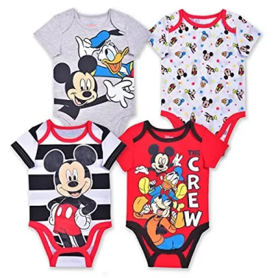 4PackMickeyFriendsCreepers/Infant image {6}