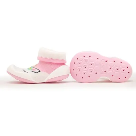 Komuello Baby Girl First Walk Sock Shoes Unicorn image {2}