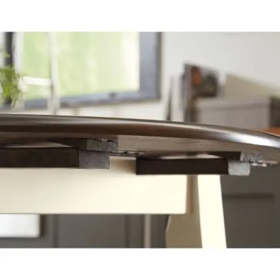 Woodanville Dining Room Table Cream/Brown - Signature Design by Ashley image {2}