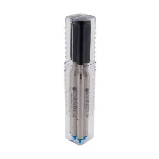 Monteverde Ballpoint Pen Refill Medium Point Blue Ink 6 Pack (L133BU) image {1}