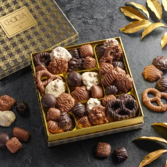 Chocila Chocolate Gift Basket, Gourmet Chocolates, Assorted Food Arrangement Platter, Birthday Present, Holiday, Corporate Parties, Candy Gifting Idea image {4}