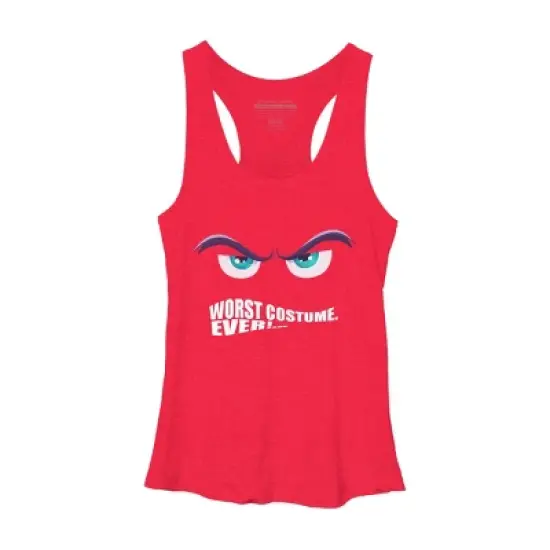 Women's Design By Humans Worst Costume Ever (Halloween) By Editive Racerback Tank Top image {7}