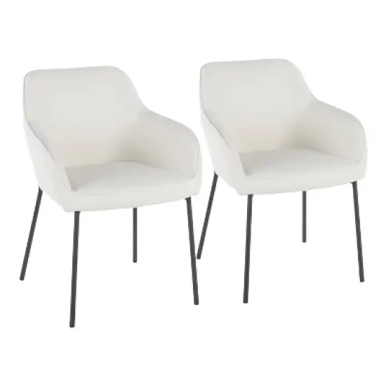Set of 2 Daniella Contemporary Dining Chairs - LumiSource image {11}
