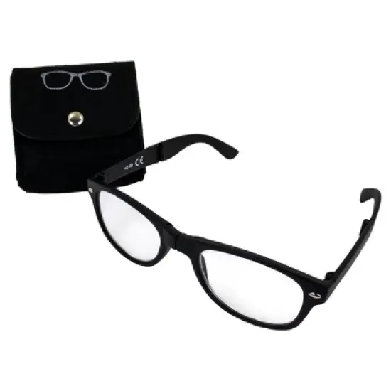 Global Vision Eyewear Foldable Bifocal Reading Glasses with Clear Lenses image {6}