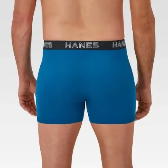 Hanes Premium Men's Seamless Trunks 2pk - Heathered Gray image {1}