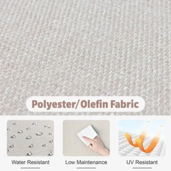 Tenaya 10pc Wicker Outdoor Patio Furniture Set Conversation Sofa with a Storage Fire Pit and Cushions image {11}