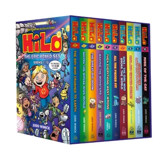 Hilo: The Epic Boxed Set (Books 1-10) - by  Judd Winick (Mixed Media Product) image {1}