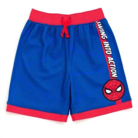 Marvel Spider-Man Miles Morales Mesh Tank Top Shirt and Shorts Toddler to Big Kid image {5}