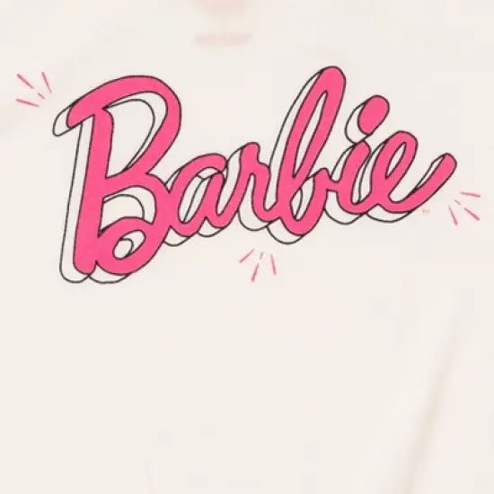 Barbie Girls T-Shirt and Shorts Outfit Set Little Kid to Big Kid image {2}