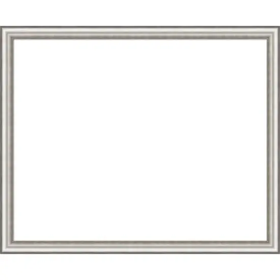 Amanti Art Salon Silver Narrow Framed Dry Erase Magnetic Board image {14}