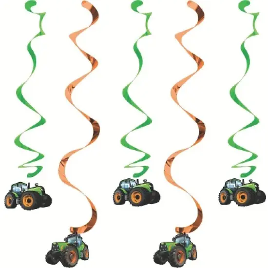 Tractor Time Birthday Party Decorations Kit image {2}