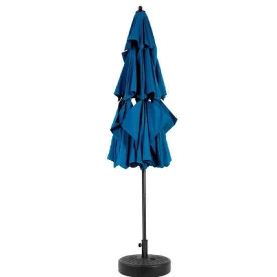 Cesicia Aluminium 10ft 3 Tier Auto-tilt Umbrella ,Outdoor Patio Umbrella (Base Not Included) image {5}
