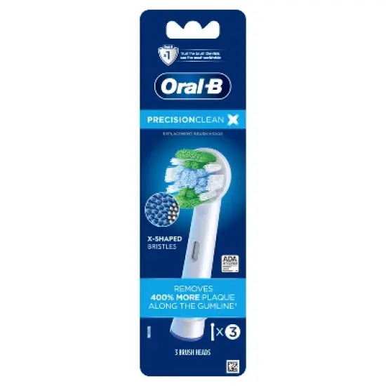 Oral-B Precision Clean Replacement Electric Toothbrush Head - 3ct image {10}