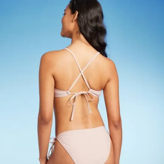 Women's Striped Crochet Bralette Bikini Top - Wild Fable&trade; image {1}