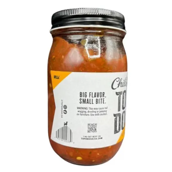 Chili Dawg's Foods of Fire 15.5 oz Mild Salsa - Pack of 2 image {2}