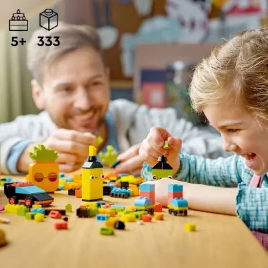 LEGO Classic Creative Neon Fun Creative Brick Box Set 11027 image {1}