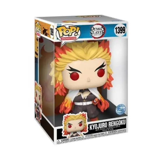 Funko POP! Animation: Demon Slayer Kyojuro Rengoku Vinyl Figure image {1}