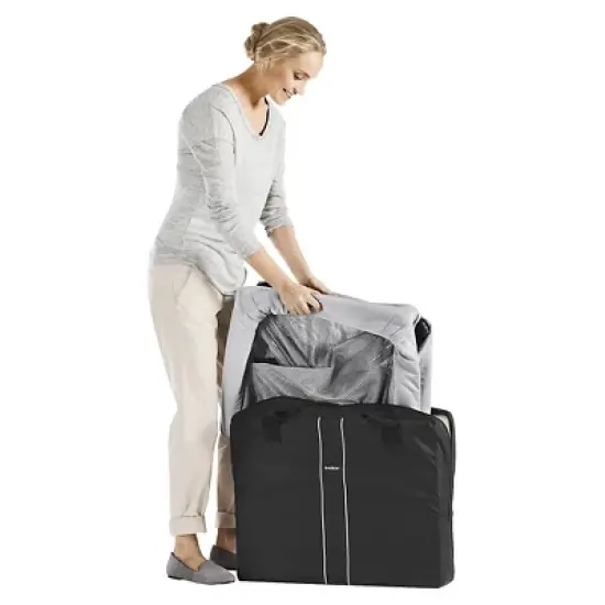 BABYBJ&Ouml;RN Travel Crib Light - Light  Silver image {2}