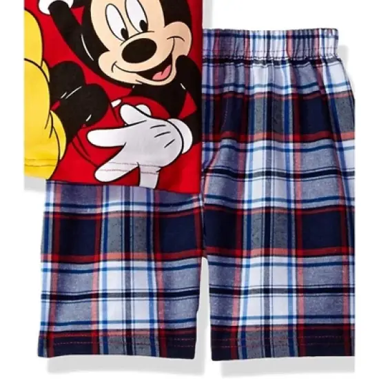 Disney Mickey Mouse Graphic T-Shirt and Shorts Outfit Set Infant to Little Kid  image {4}